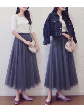 MAYUKOさん(レディース・163cm)の春コーディネート