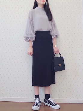 「LBC（エルビーシー）のアイテム」を使った、MAYUKOさん（レディース・163cm）の春コーディネート