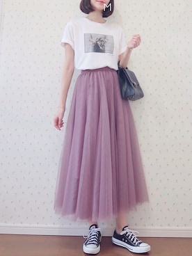 「LBC（エルビーシー）のアイテム」を使った、MAYUKOさん（レディース・163cm）の夏コーディネート