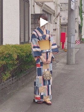 「SEVENDAYS=SUNDAY（セブンデイズサンデイ）のアイテム」を使った、MAYUKOさん（レディース・163cm）の夏コーディネート