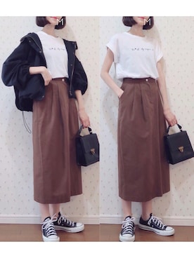 「LBC（エルビーシー）のアイテム」を使った、MAYUKOさん（レディース・163cm）の夏コーディネート