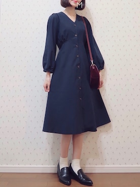 「ESPERANZA（エスペランサ）のアイテム（ローファー）」を使った、MAYUKOさん（レディース・163cm）の夏コーディネート
