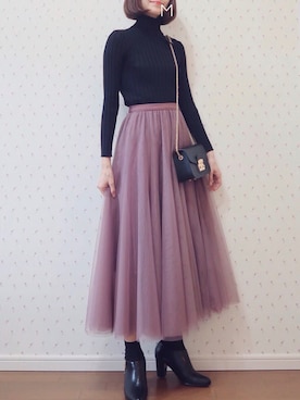 「fifth（フィフス）のアイテム」を使った、MAYUKOさん（レディース・163cm）の秋コーディネート