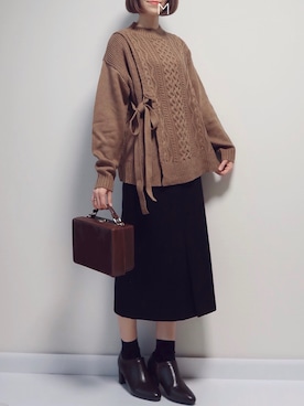 MAYUKOさん（レディース・163cm）の冬コーディネート