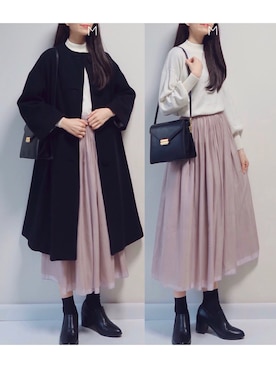 MAYUKOさん(レディース・163cm)の冬コーディネート