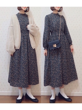 「fifth（フィフス）のアイテム」を使った、MAYUKOさん（レディース・163cm）の冬コーディネート