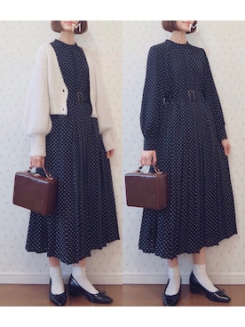 MAYUKOさん（レディース・163cm）の冬コーディネート