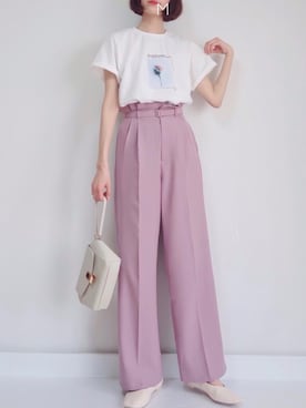 MAYUKOさん（レディース・163cm）の春コーディネート