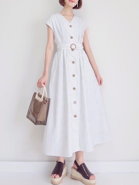 MAYUKOさん（レディース・163cm）の夏コーディネート