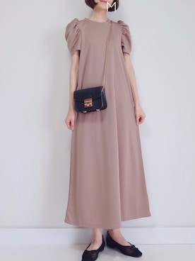 「fifth（フィフス）のフラップチェーンショルダーバッグ（ショルダーバッグ）」を使った、MAYUKOさん（レディース・163cm）の夏コーディネート