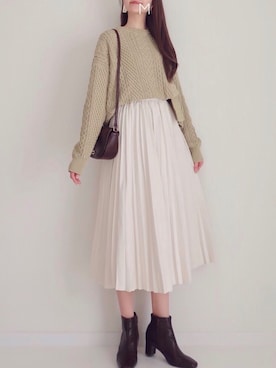 MAYUKOさん(レディース・163cm)の秋コーディネート