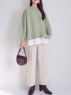 MAYUKOさん（レディース・163cm）の冬コーディネート