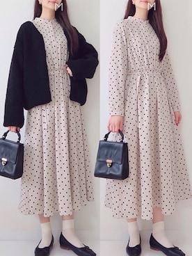 「haco!（ハコ）のアイテム（ブルゾン）」を使った、MAYUKOさん（レディース・163cm）の冬コーディネート