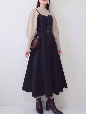 MAYUKOさん(レディース・163cm)の冬コーディネート