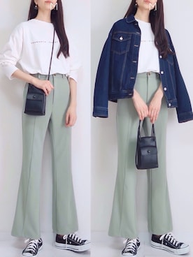 MAYUKOさん（レディース・163cm）の春コーディネート