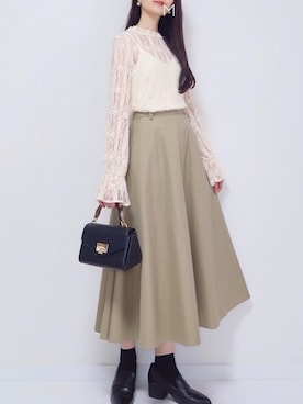 MAYUKOさん（レディース・163cm）の春コーディネート