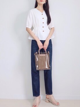 MAYUKOさん（レディース・163cm）の春コーディネート