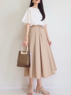 MAYUKOさん（レディース・163cm）の春コーディネート