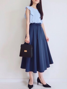 MAYUKOさん（レディース・163cm）の夏コーディネート