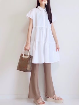 MAYUKOさん（レディース・163cm）の夏コーディネート