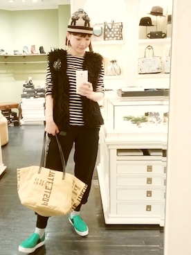 「ブローチ」｜mimioさん（レディース・163cm）の冬コーディネート