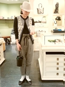 「Jamin Puech（ジャマンピュエッシュ）のアイテム」を使った、mimioさん（レディース・163cm）の冬コーディネート