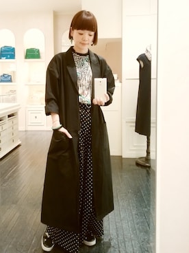 「IOSSELLIANI（イオッセリアーニ）のアイテム」を使った、mimioさん（レディース・163cm）の冬コーディネート