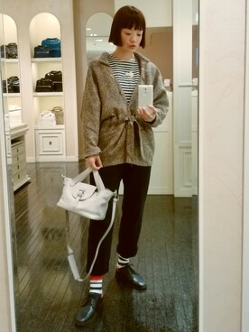 「collection PRIVEE?（コレクションプリヴェ）のアイテム」を使った、mimioさん（レディース・163cm）の春コーディネート