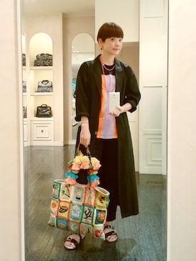 「collection PRIVEE?（コレクションプリヴェ）のアイテム」を使った、mimioさん（レディース・163cm）の春コーディネート