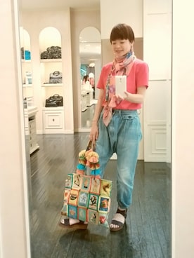 「Jamin Puech（ジャマンピュエッシュ）のアイテム」を使った、mimioさん（レディース・163cm）の春コーディネート