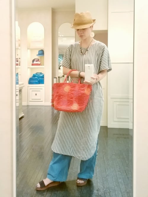 SENSI STUDIOのかごバッグを使った人気ファッションコーディネート - WEAR