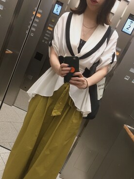 「widepants」｜ar.yさん（レディース・164cm）の秋コーディネート