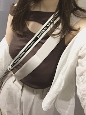 「Littlesuzie」｜「アイテム（バッグ）」を使った、ar.yさん（レディース・165cm）の夏コーディネート