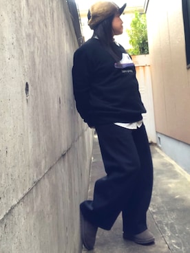 髪ボサ子さん（レディース・145cm）の秋コーディネート