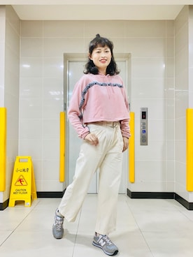 「autumn look」｜「アイテム（パンツ）」を使った、🌺🌸 Sara 🌸🌺さん（レディース・166cm）の冬コーディネート