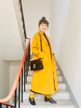 「WEAR」｜「アイテム（ジャケット/アウター）」を使った、🌺🌸 Sara 🌸🌺さん（レディース・166cm）の冬コーディネート