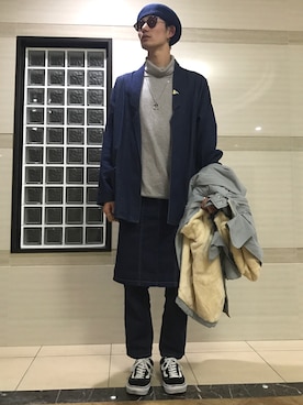 かしかしさん（メンズ・175cm）の冬コーディネート