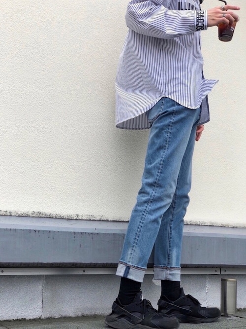 A Zozoのデニムパンツを使ったコーディネート Wear