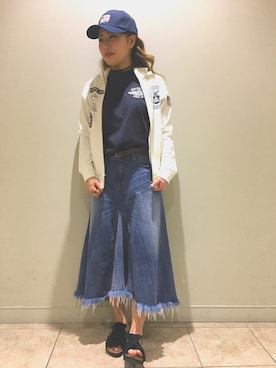 ayanaさん（レディース・158cm）の夏コーディネート