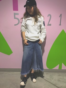 ayanaさん（レディース・158cm）の夏コーディネート