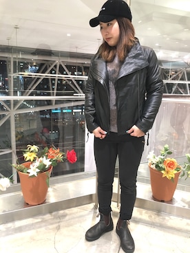 ayanaさん（レディース・158cm）の冬コーディネート