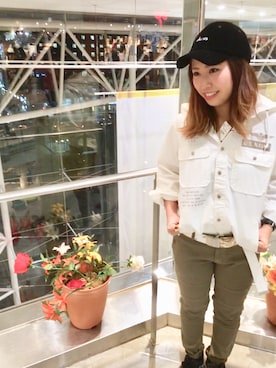 「ガチャベルト」｜ayanaさん（レディース・158cm）の冬コーディネート