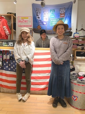 ayanaさん（レディース・158cm）の冬コーディネート