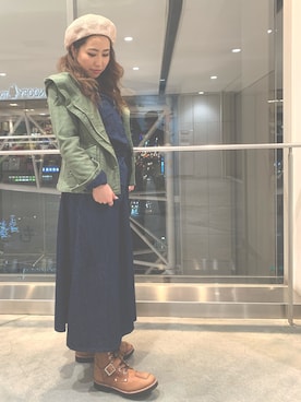 ayanaさん（レディース・158cm）の春コーディネート