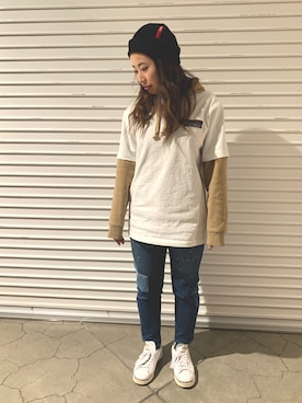 ayanaさん（レディース・158cm）の春コーディネート