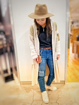 ayanaさん（レディース・158cm）の冬コーディネート