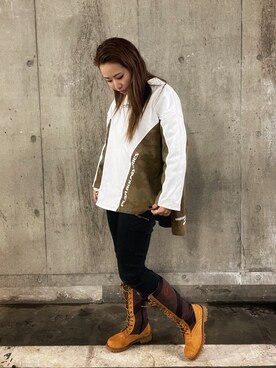 「#春コーデ」｜ayanaさん（レディース・158cm）の冬コーディネート