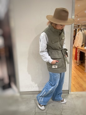 ayanaさん（レディース・158cm）の春コーディネート