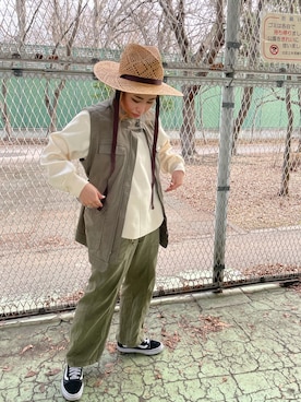 ayanaさん（レディース・158cm）の春コーディネート