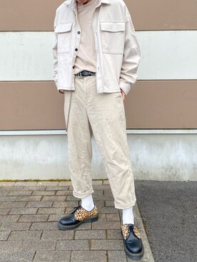 「RAGEBLUE（レイジブルー）のアイテム（ウォレットチェーン）」を使った、qoute【相互】さん（メンズ・170cm）の春コーディネート